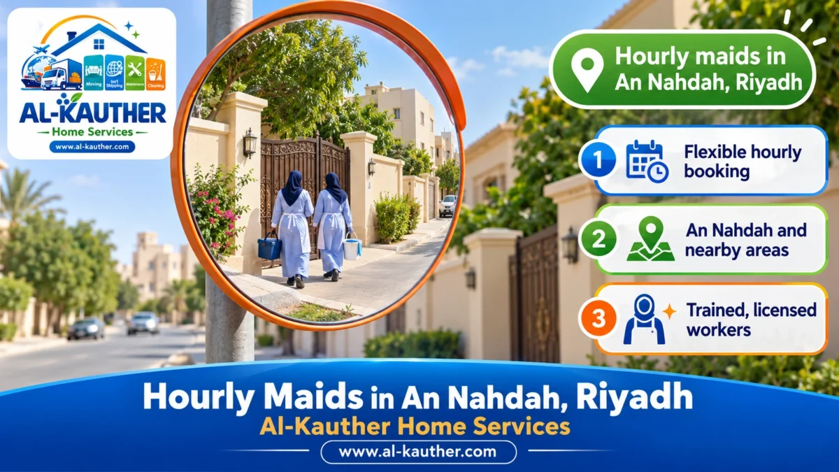 Hourly maids in An Nahdah, Riyadh