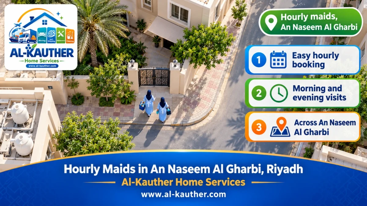 Hourly maids, An Naseem Al Gharbi