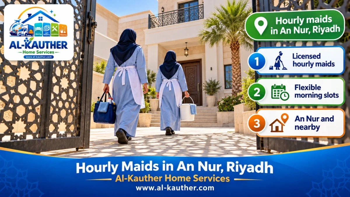 Hourly maids in An Nur, Riyadh