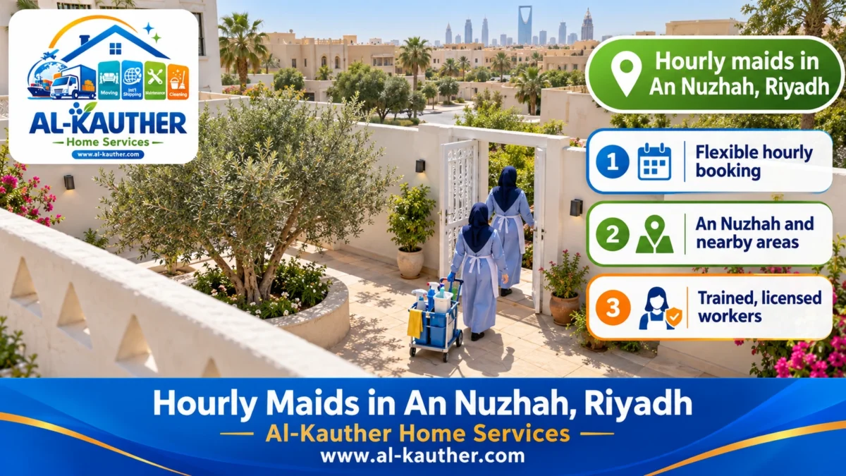 Hourly maids in An Nuzhah, Riyadh