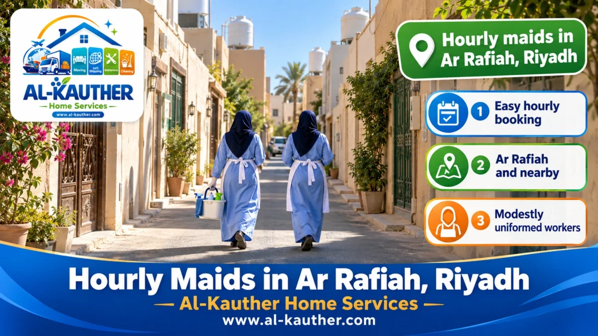 Hourly maids in Ar Rafiah, Riyadh