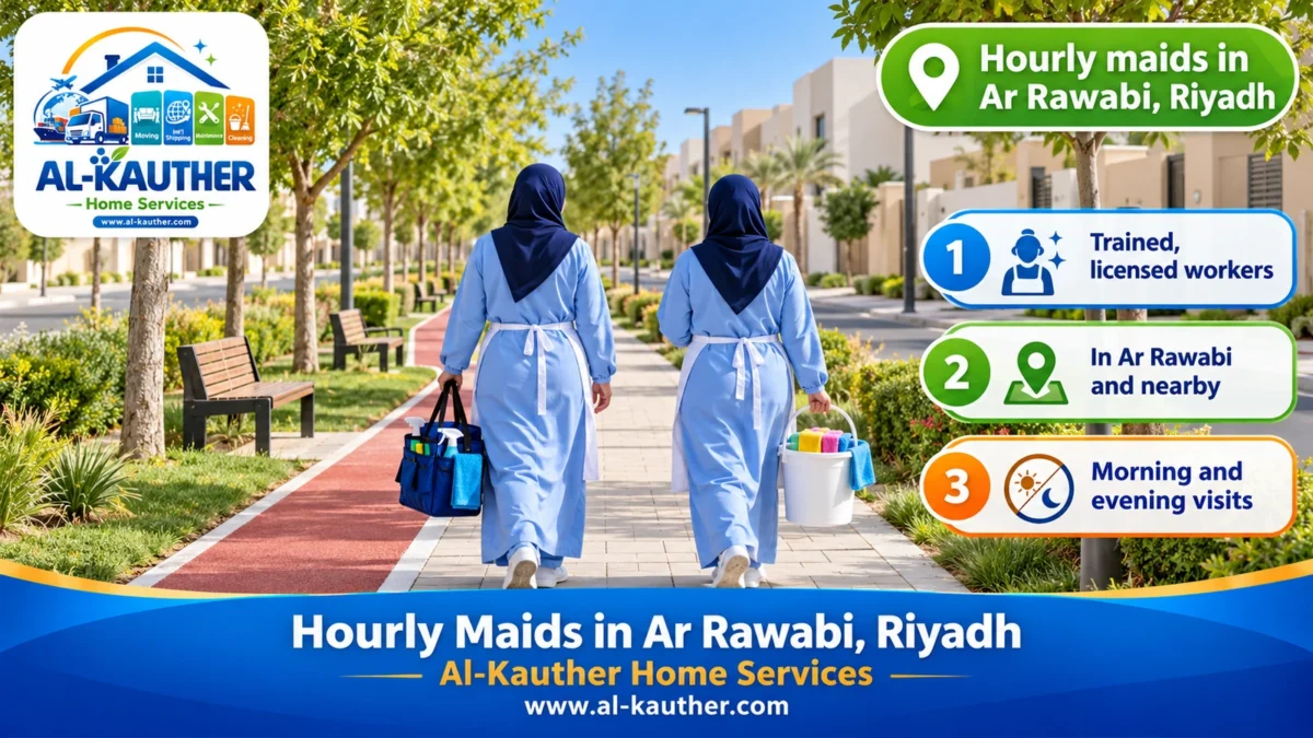 Hourly maids in Ar Rawabi, Riyadh