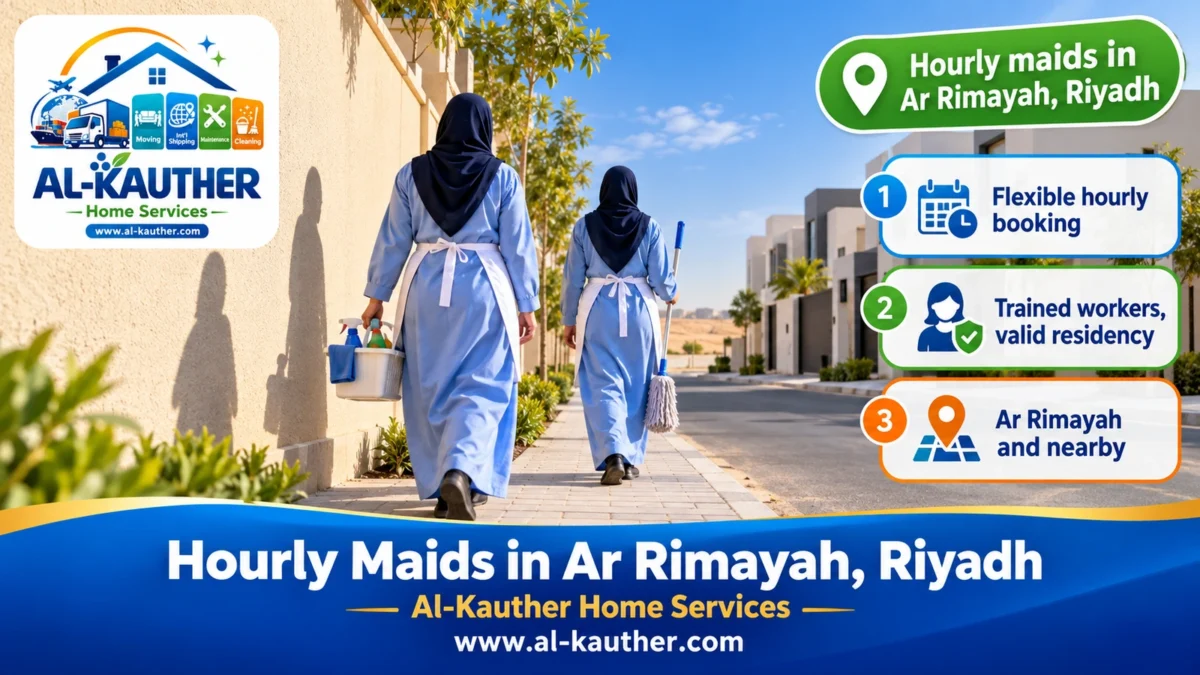 Hourly maids in Ar Rimayah, Riyadh