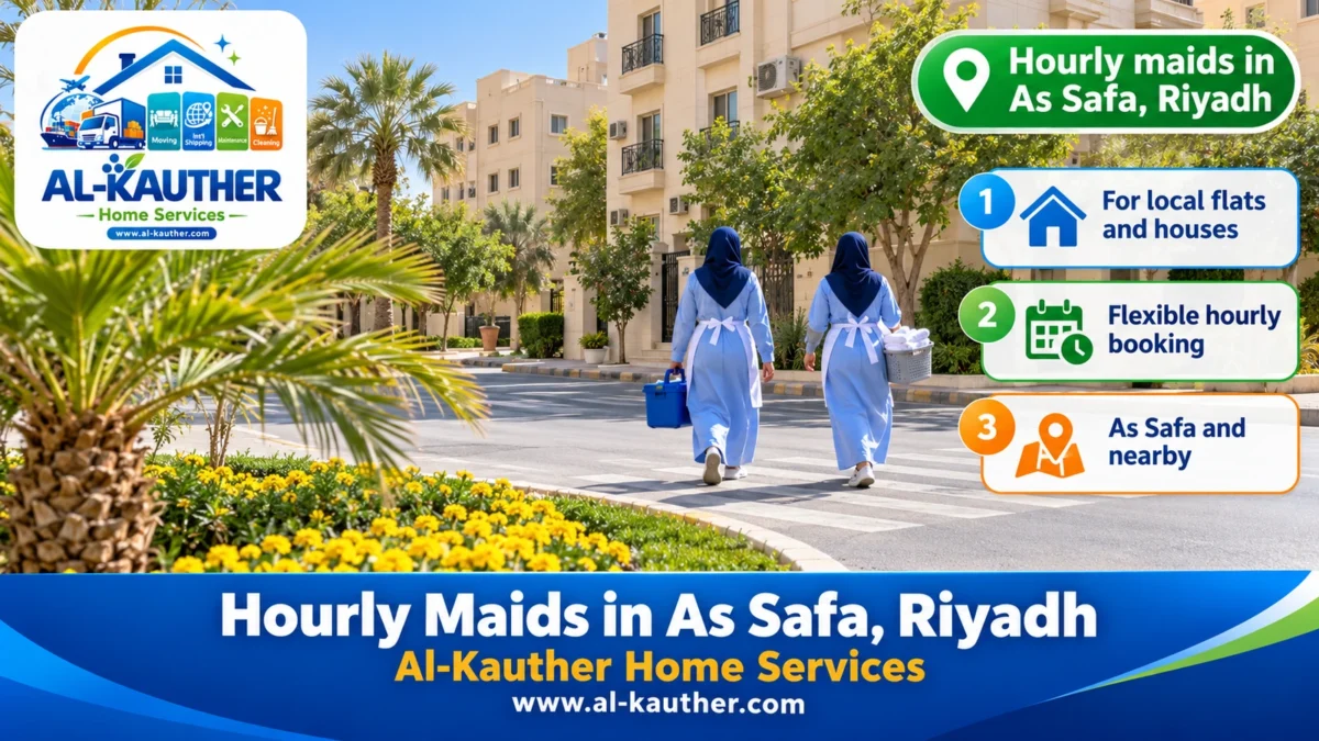 Hourly maids in As Safa, Riyadh