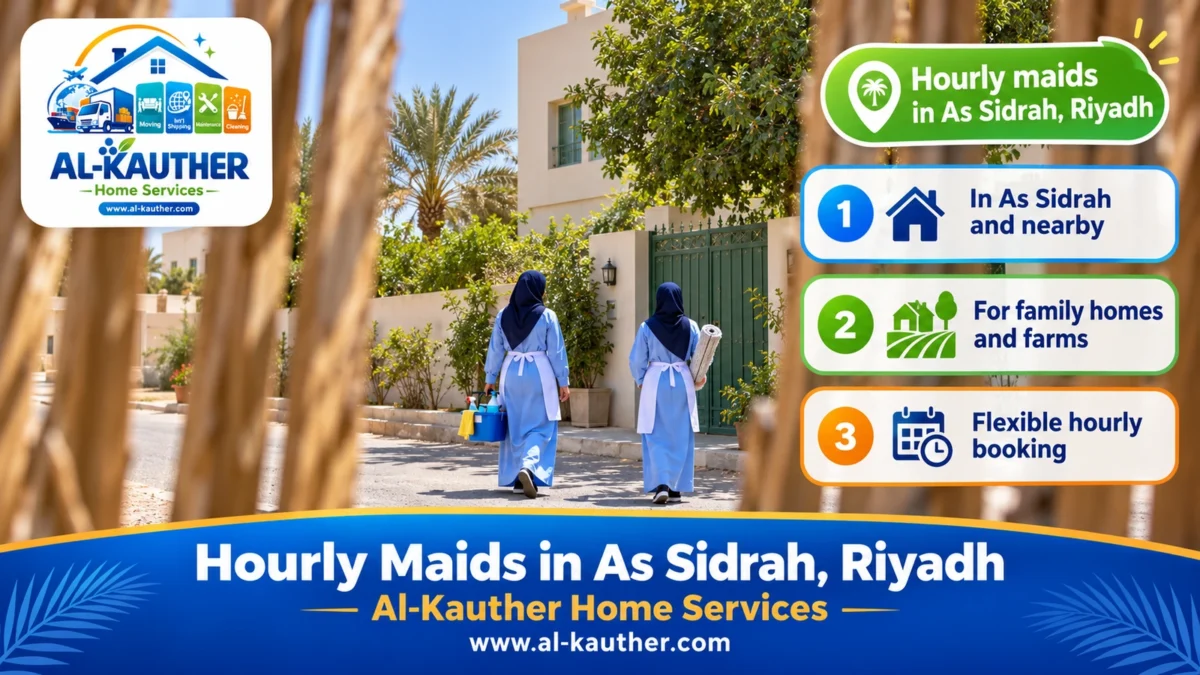 Hourly maids in As Sidrah, Riyadh