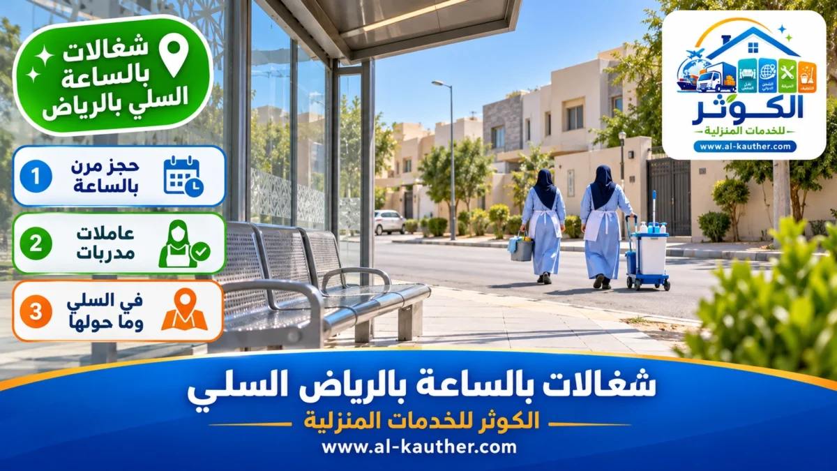 شغالات بالساعة السلي بالرياض