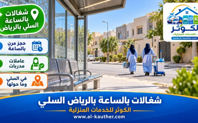 شغالات بالساعة بالرياض السلي