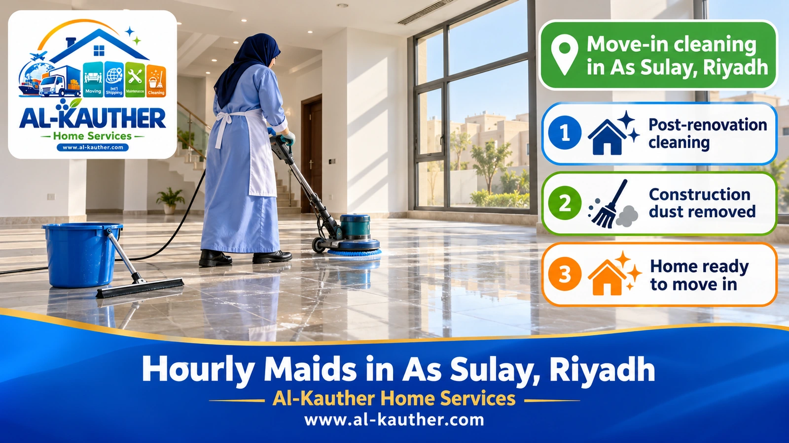 Move-in cleaning in As Sulay, Riyadh