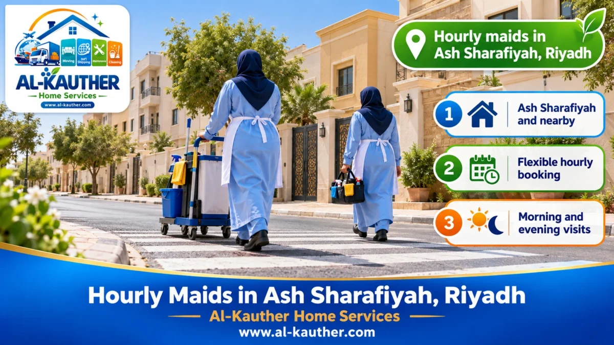 Hourly maids in Ash Sharafiyah, Riyadh