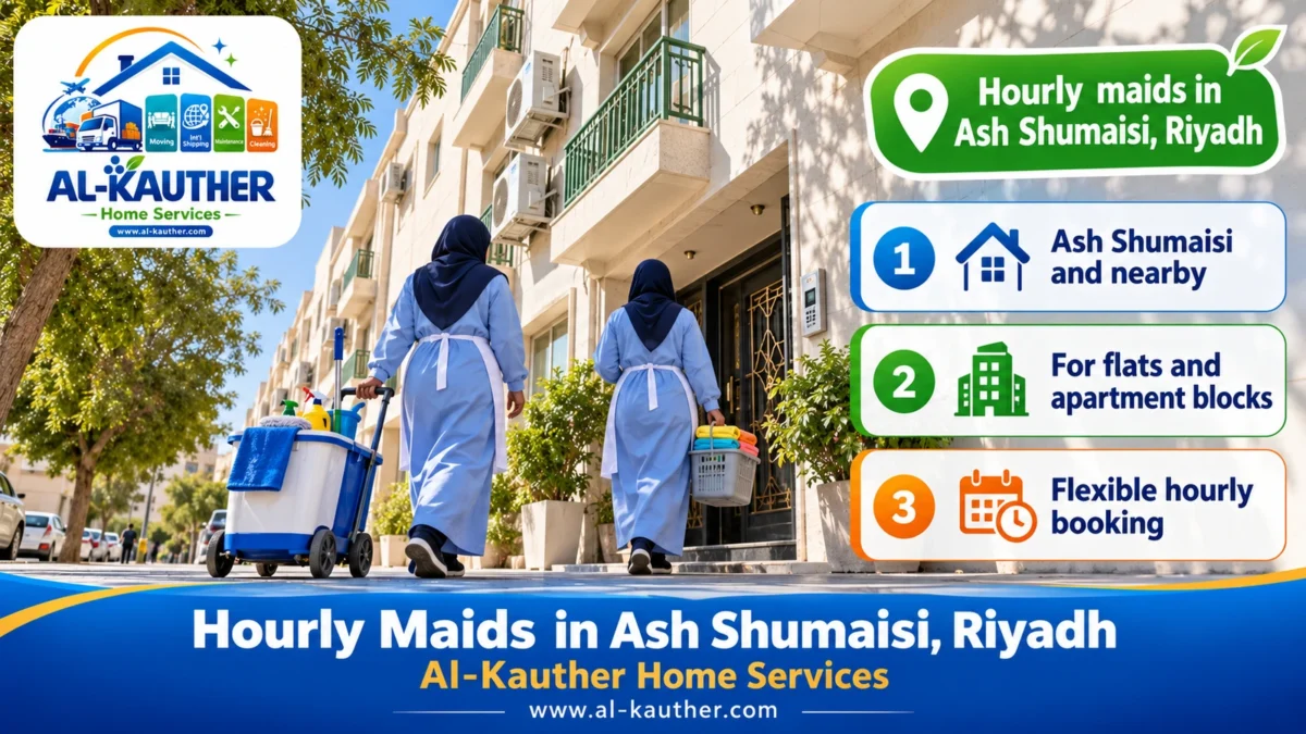 Hourly maids in Ash Shumaisi, Riyadh