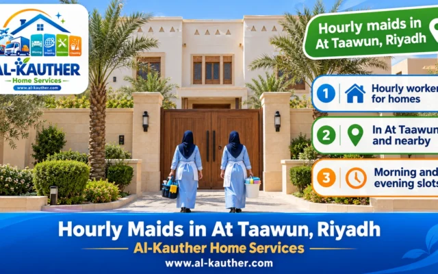Hourly Maids in At Taawun, Riyadh