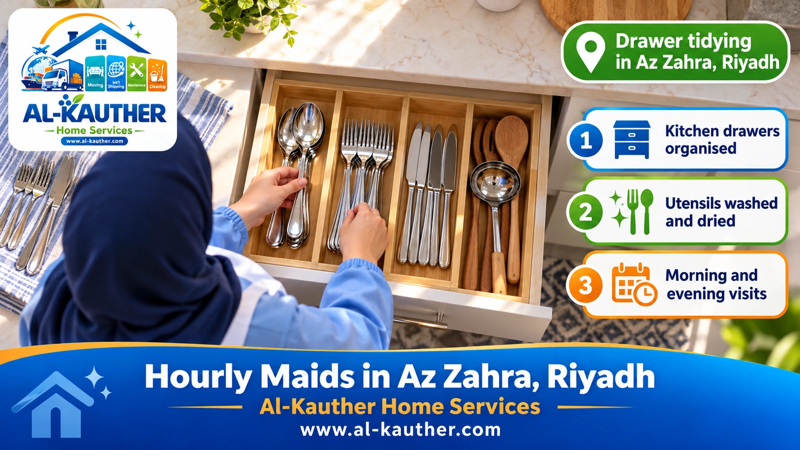 Drawer tidying in Az Zahra, Riyadh