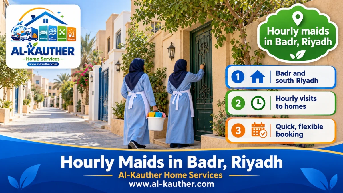 Hourly maids in Badr, Riyadh