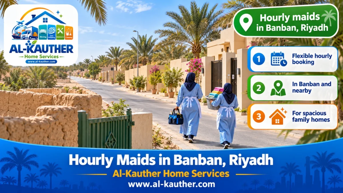 Hourly maids in Banban, Riyadh