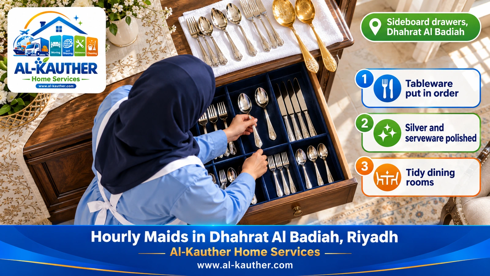 Sideboard drawers, Dhahrat Al Badiah