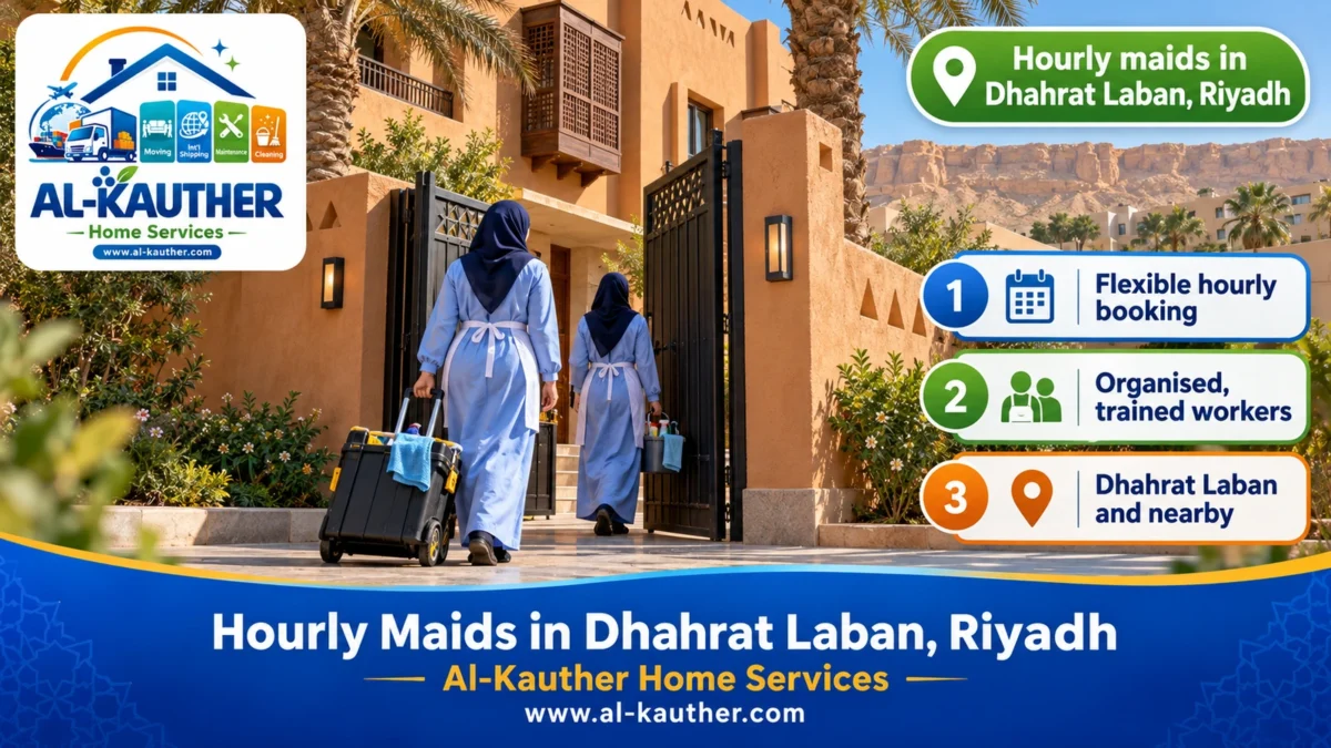 Hourly maids in Dhahrat Laban, Riyadh