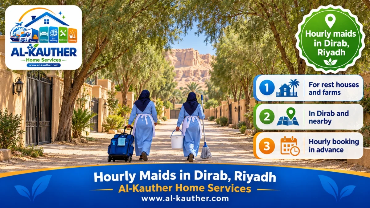 Hourly maids in Dirab, Riyadh