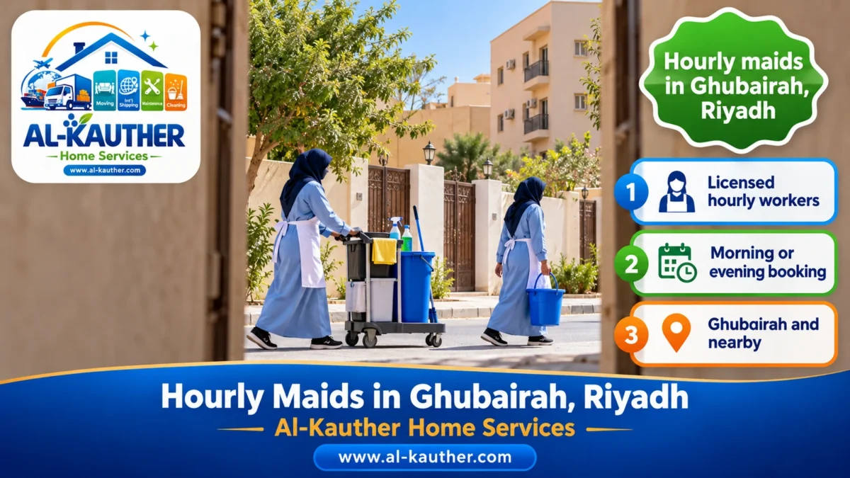 Hourly maids in Ghubairah, Riyadh