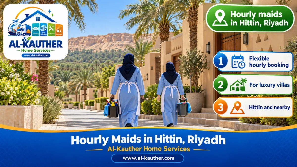 Hourly maids in Hittin, Riyadh