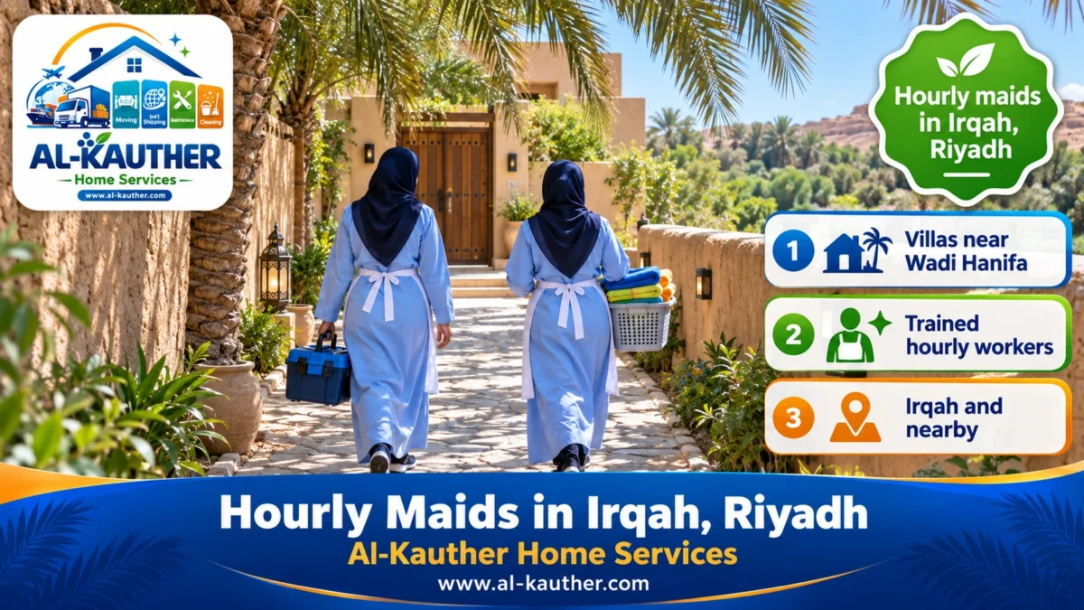 Hourly maids in Irqah, Riyadh