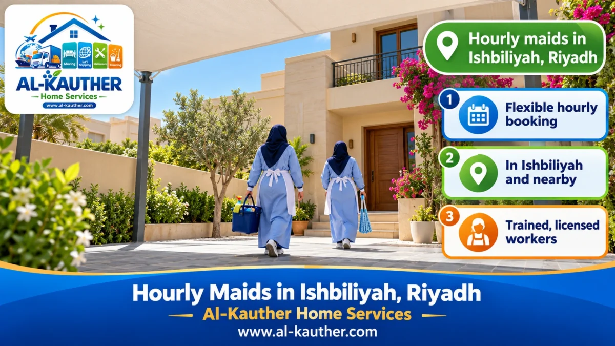 Hourly maids in Ishbiliyah, Riyadh