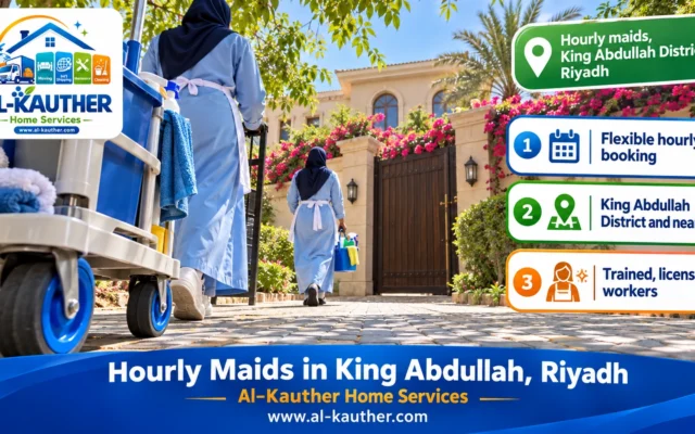 Hourly Maids in King Abdullah District, Riyadh