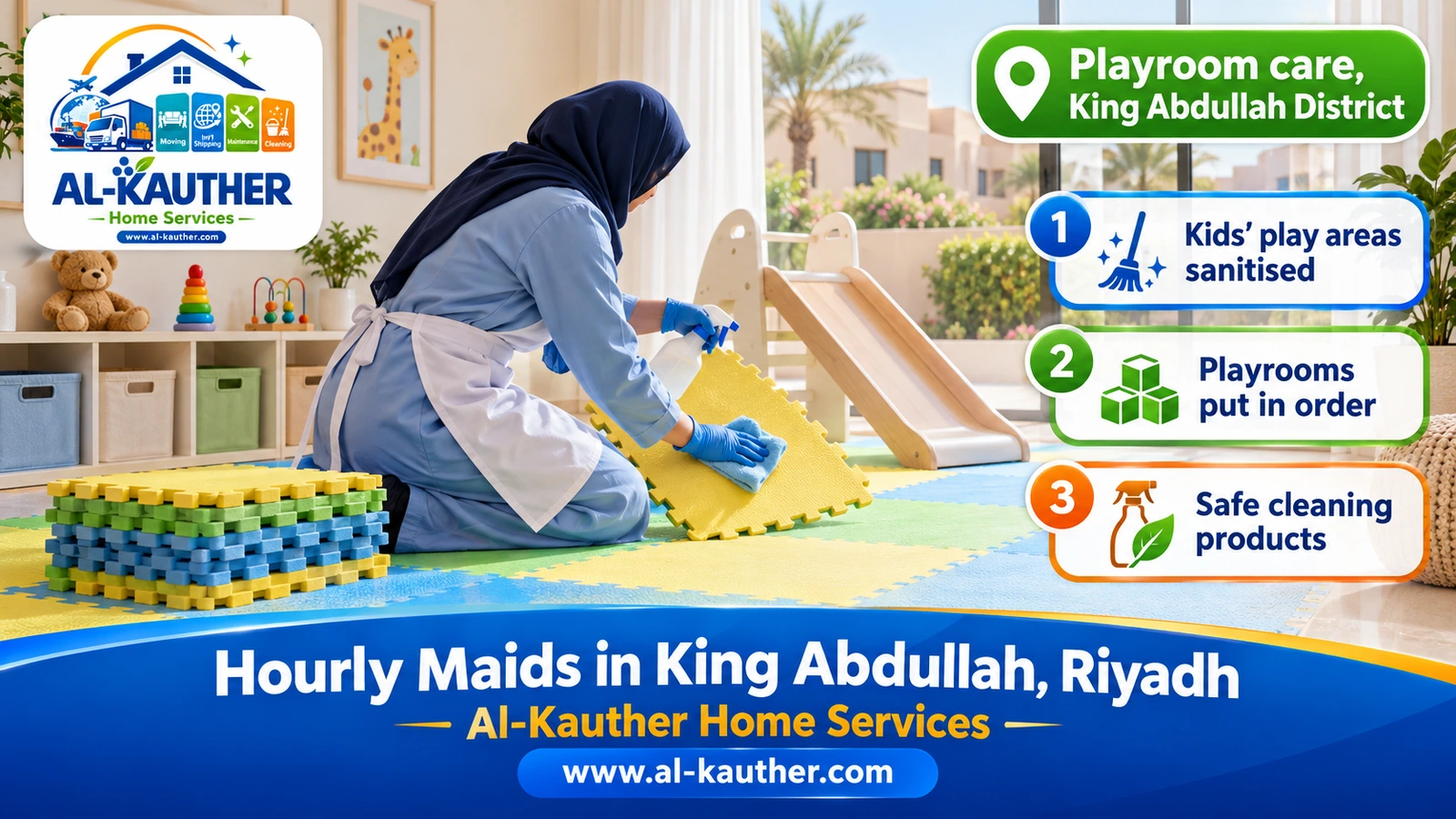 Playroom care, King Abdullah District
