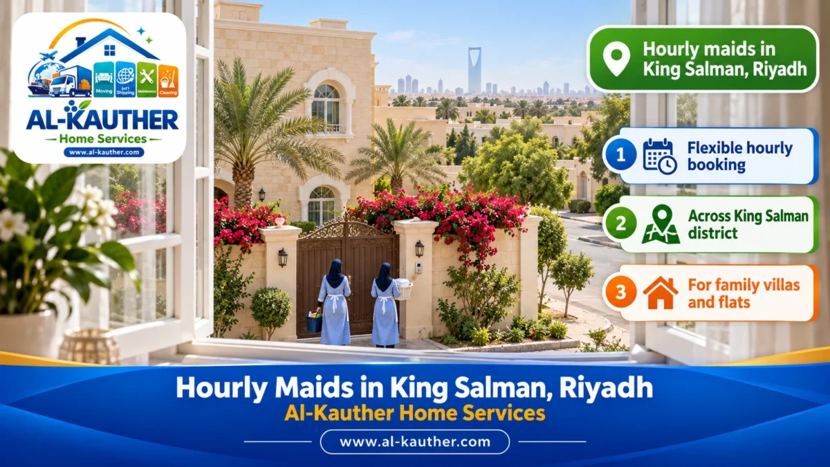 Hourly maids in King Salman, Riyadh