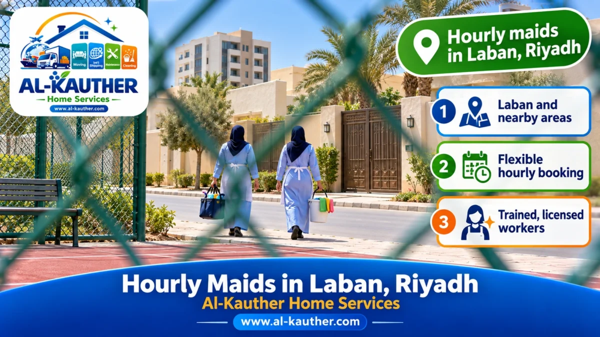 Hourly maids in Laban, Riyadh
