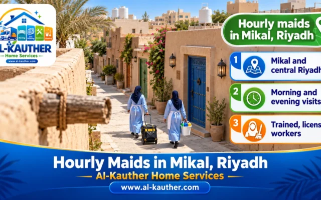 Hourly Maids in Mikal, Riyadh