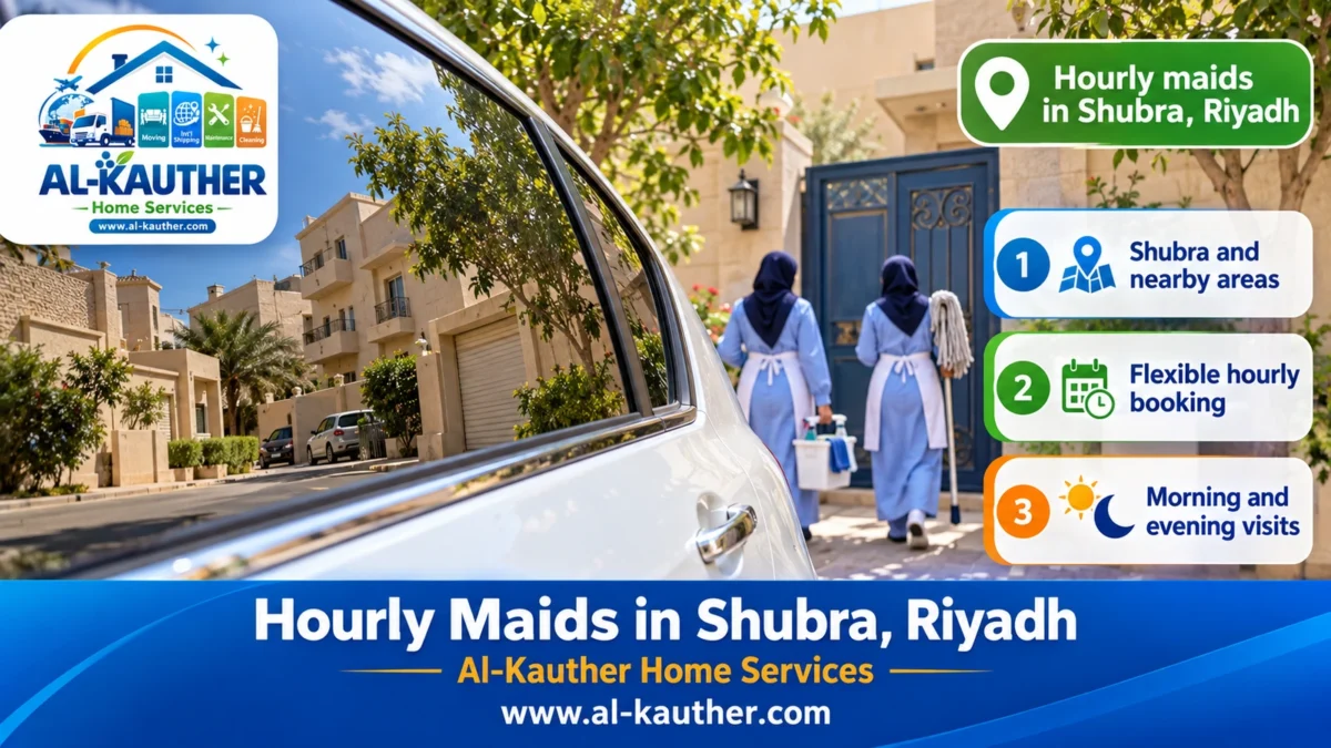 Hourly maids in Shubra, Riyadh