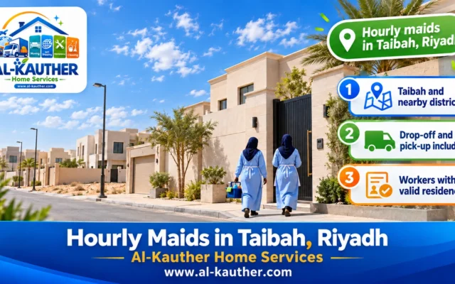 Hourly Maids in Taibah, Riyadh