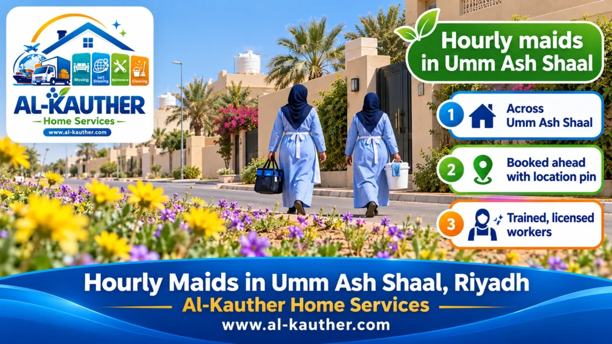 Hourly maids in Umm Ash Shaal