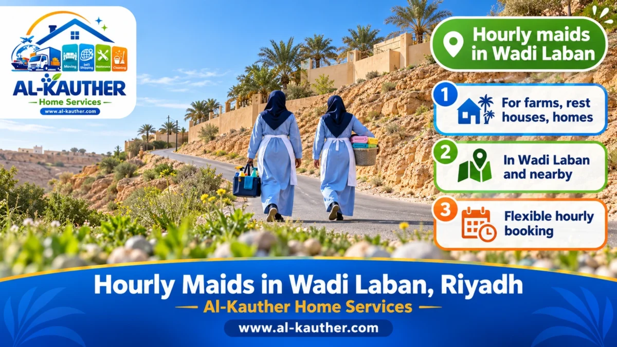 Hourly maids in Wadi Laban